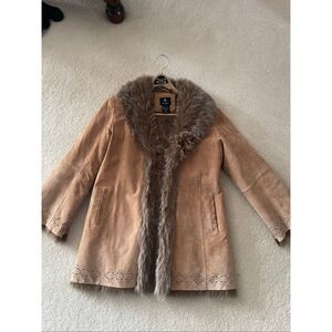 Fabulous genuine suede coat